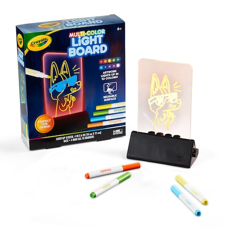 Crayola Multi-Color Light Board, 4in. X 6in. 74-7613